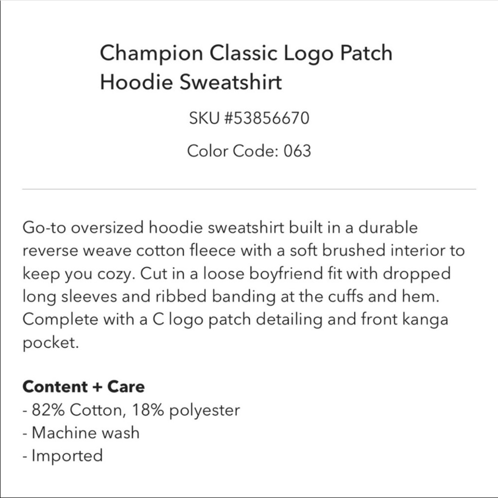 Champion Reverse Weave Classic Logo Patch Green H… - image 4
